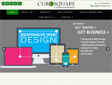 Tablet Screenshot of cubosquare.com